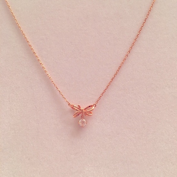 18kt Rose gold plated choker/necklace. Brand New. - Picture 2 of 6